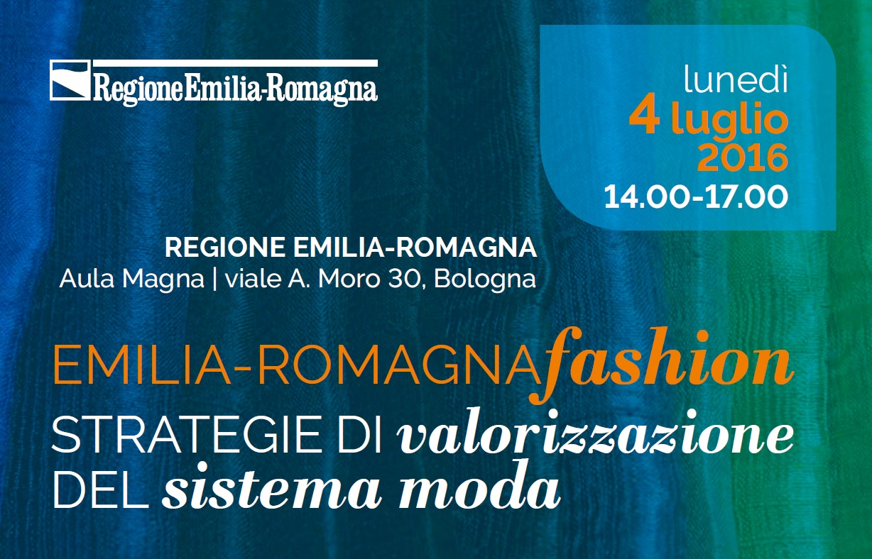 La Regione Emilia-Romagna punta a valorizzare la sua Fashion Valley